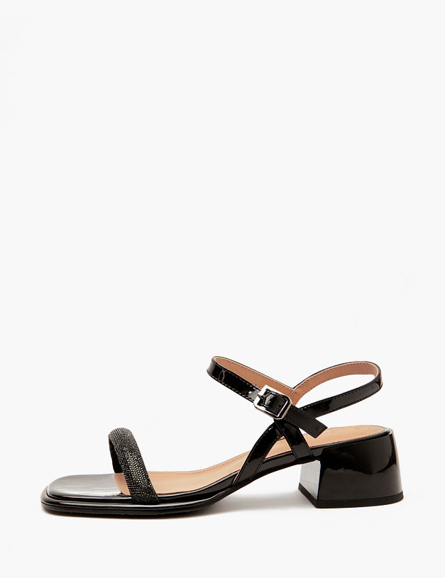 Черные женские босоножки MASCOTTE 233-4123511-3701M | ракурс 1