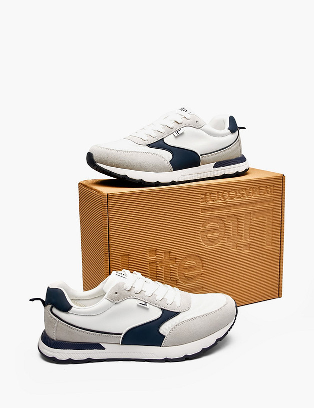 Серые мужские кроссовки MASCOTTE 64-6150823-0201 | ракурс 6