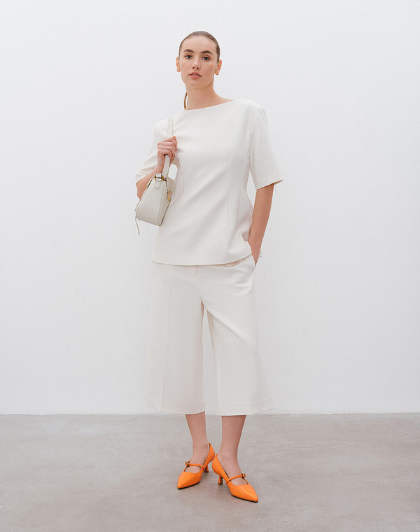 94-5164612-0713 Туфли женские лак.кожа/нат.кожа оранж, Mascotte