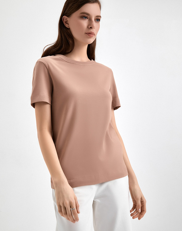 790-3114-2609 Футболка женская корич, Mascotte