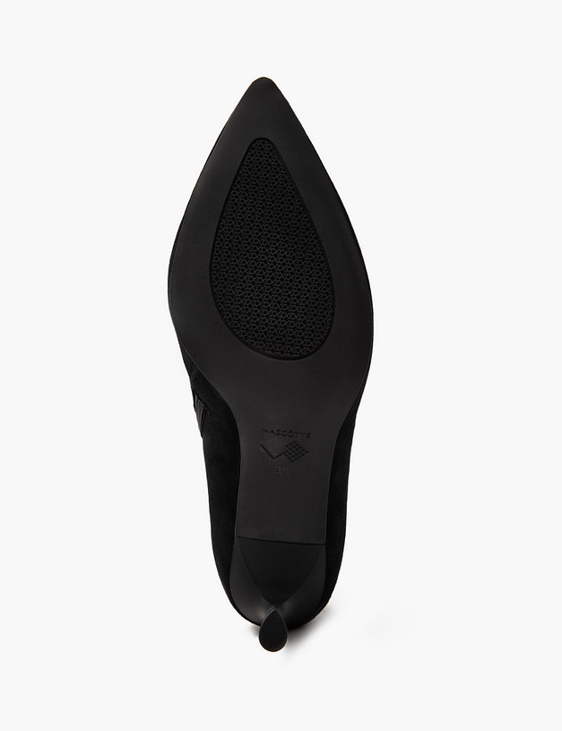 Черные женские ботильоны  MASCOTTE 126-410221-3605M | ракурс 5