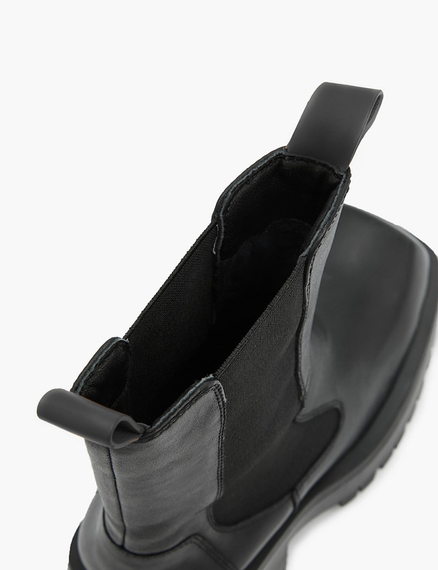 Черные женские челси с квадратным мысом MASCOTTE 15-3204721-3100M | ракурс 7 Черные женские челси с квадратным мысом MASCOTTE 15-3204721-3100M | ракурс 7