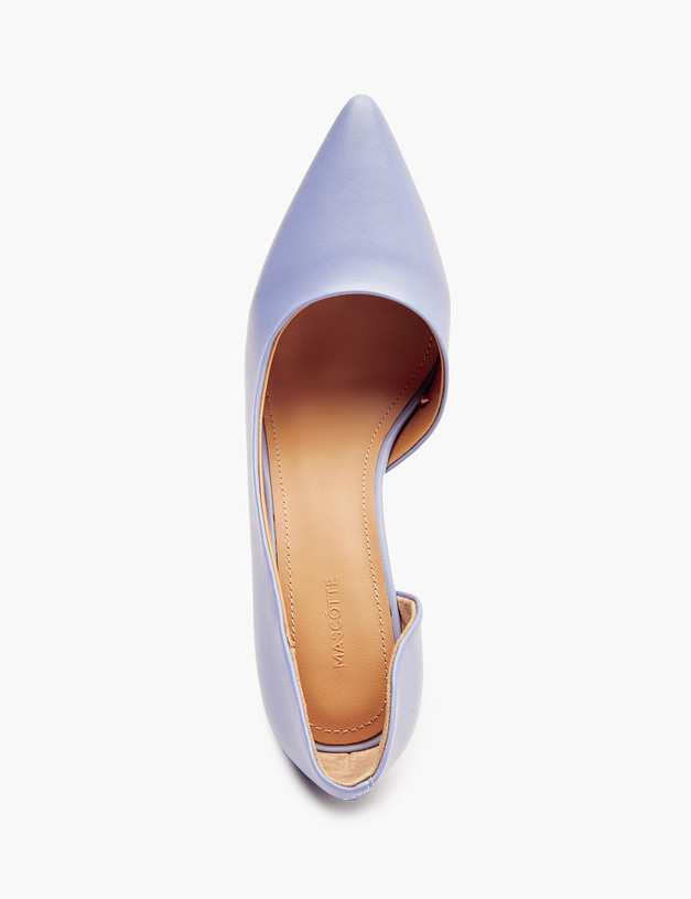 Сиреневые женские туфли MASCOTTE 233-412811-6539M | ракурс 6