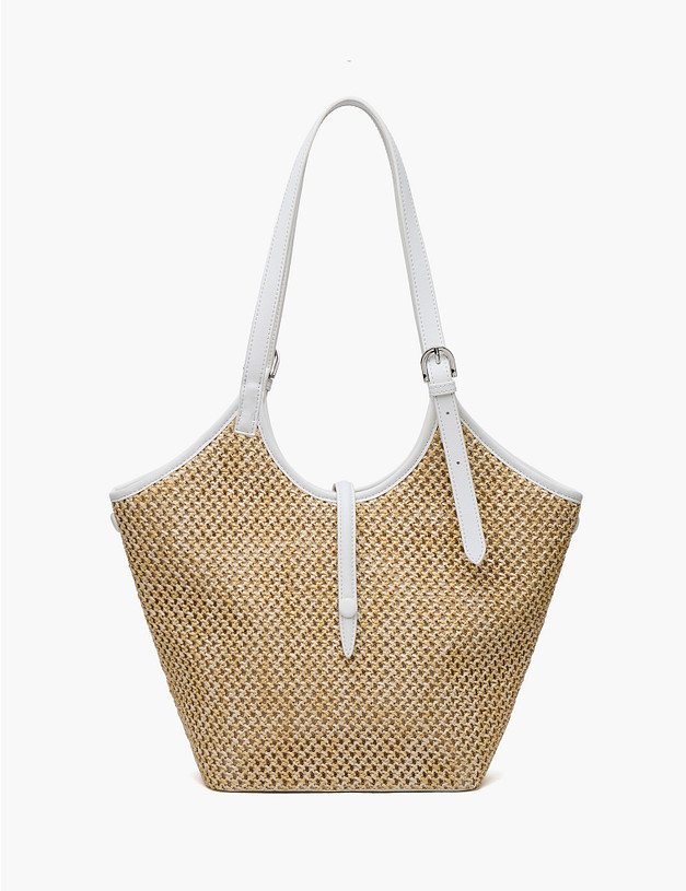 Бежевая женская сумка MASCOTTE 660-6109-208 | ракурс 1