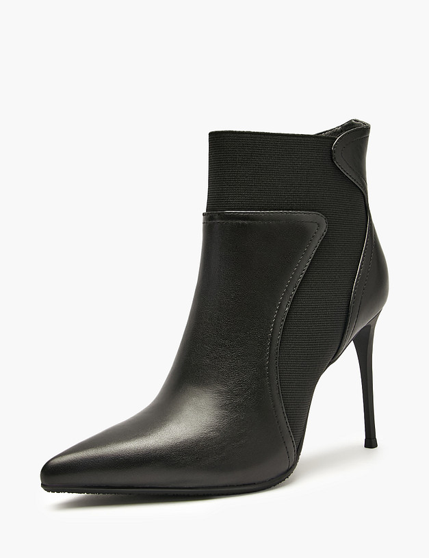 Черные женские ботильоны MASCOTTE 175-5281023-3100M | ракурс 2