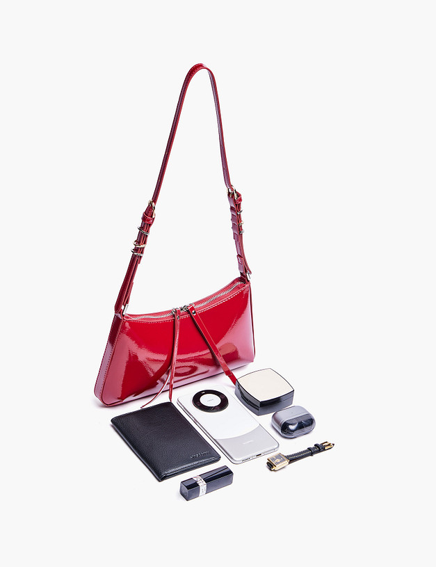 Красная женская сумка MASCOTTE 652-6101-605 | ракурс 3