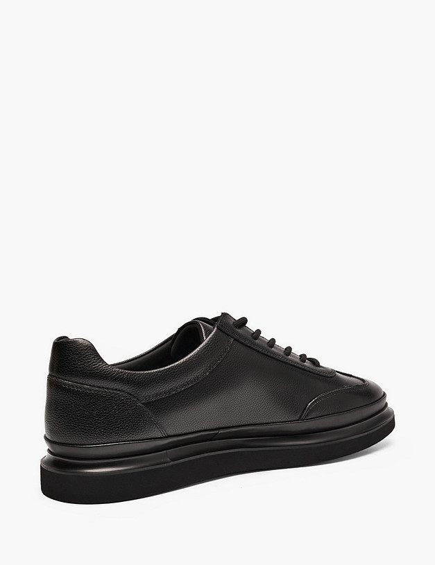 Черные мужские полуботинки MASCOTTE 142-610521-0102 | ракурс 3