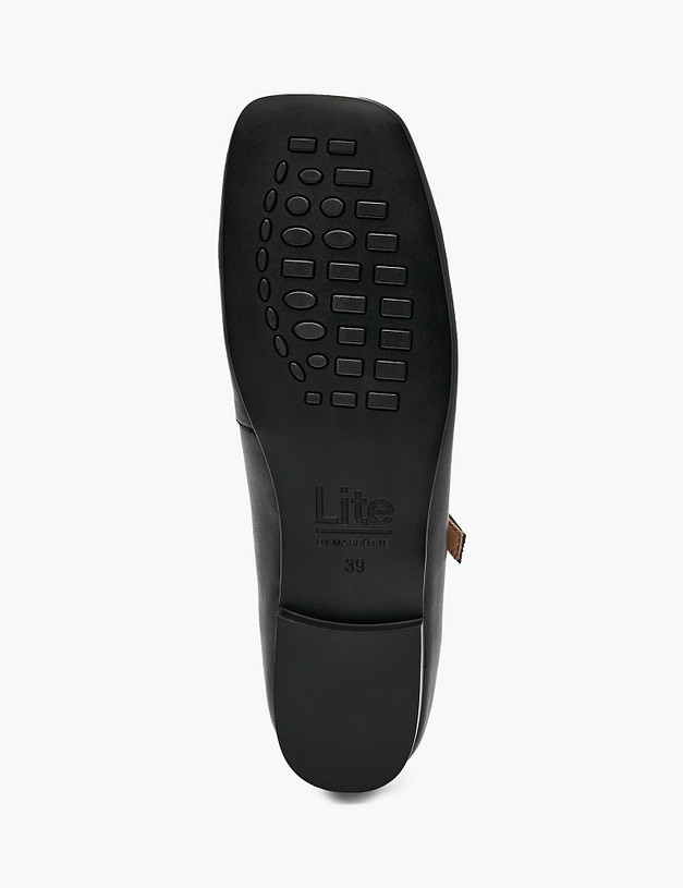 Черные женские балетки MASCOTTE 94-612711-1002M | ракурс 5