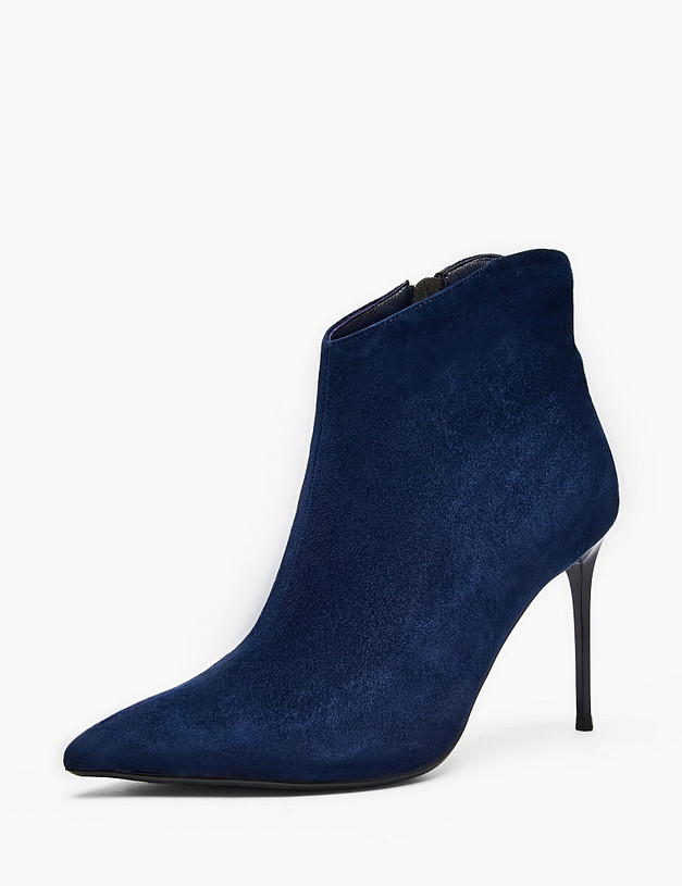 Синие женские ботильоны MASCOTTE 126-523921-0603 | ракурс 2