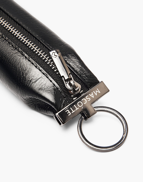 622-6107-102 Ключница муж. нат.кожа/текстиль черн, Mascotte