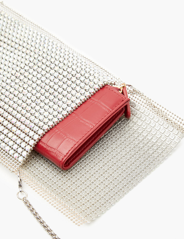 Серебристая женская сумка MASCOTTE 679-3213-7716 | ракурс 7