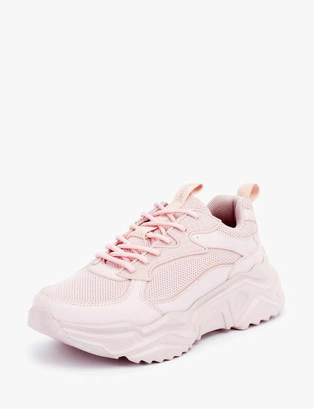 Розовые женские кроссовки MASCOTTE 64-110721-0206 | ракурс 3