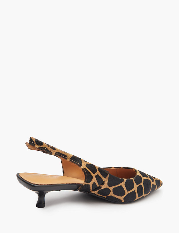 Женские туфли с анималистичным принтом  MASCOTTE 100-514611-0109 | ракурс 5 Женские туфли с анималистичным принтом  MASCOTTE 100-514611-0109 | ракурс 5