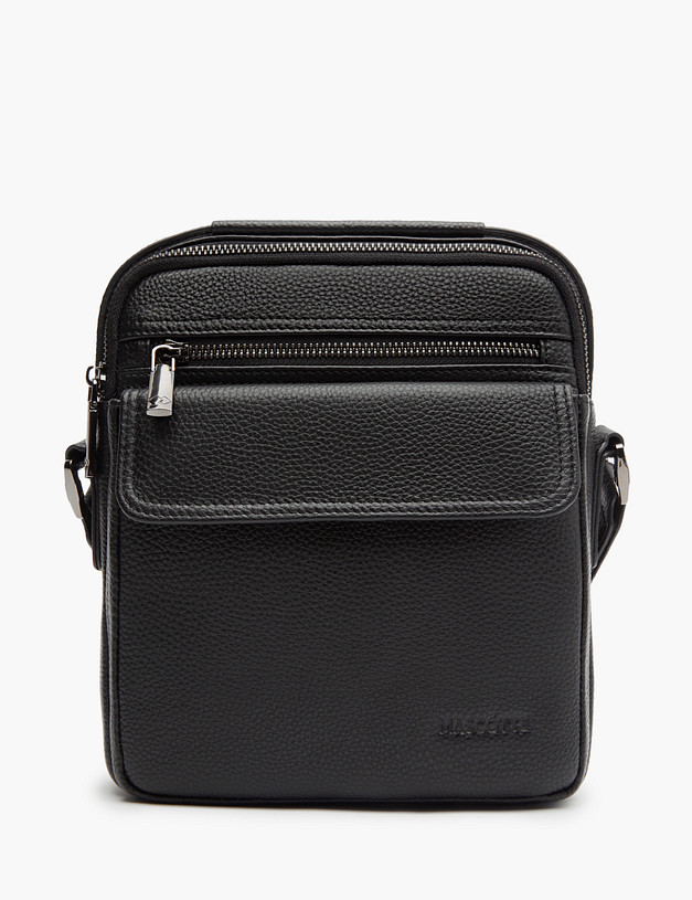 Черная мужская сумка-планшет MASCOTTE 602-3120-102 | ракурс 2