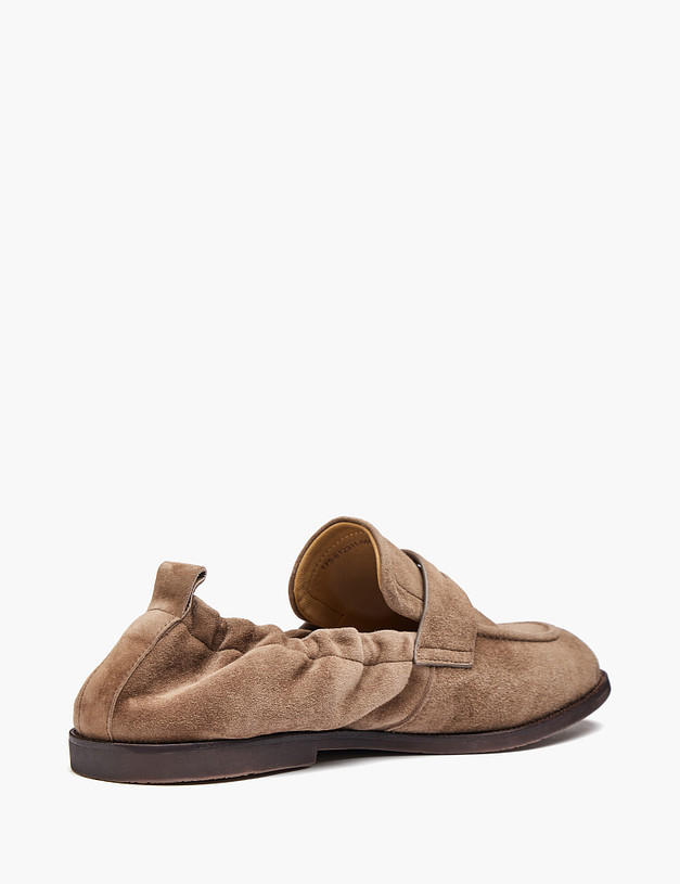 Бежевые мужские лоферы MASCOTTE 175-612311-5607M | ракурс 3