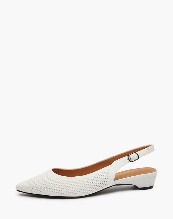 94-512312-1001M Туфли летние женские кож.спилок/нат.кожа бел, Mascotte