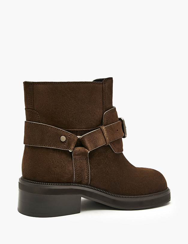 Коричневые женские ботинки MASCOTTE 175-5282321-3249M | ракурс 3