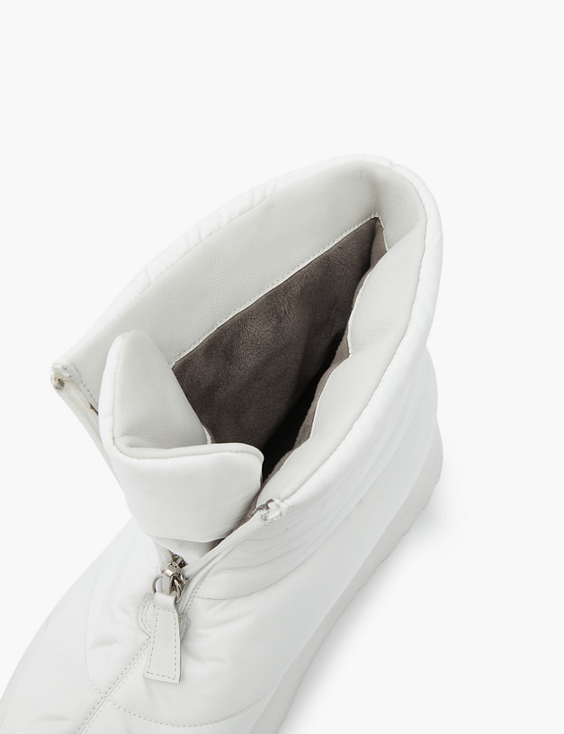 Белые женские дутики MASCOTTE 47-3203422-0201 | ракурс 7