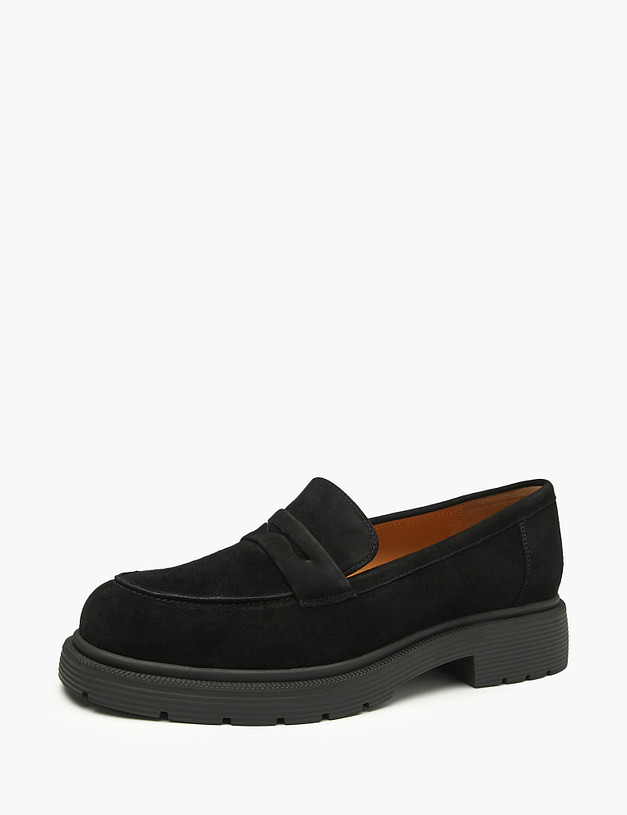 Черные женские лоферы MASCOTTE 94-520811-3605M | ракурс 2