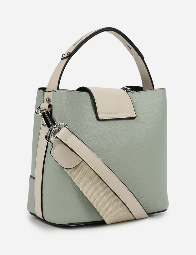 Зеленая женская сумка MASCOTTE 610-0106-604 | ракурс 3