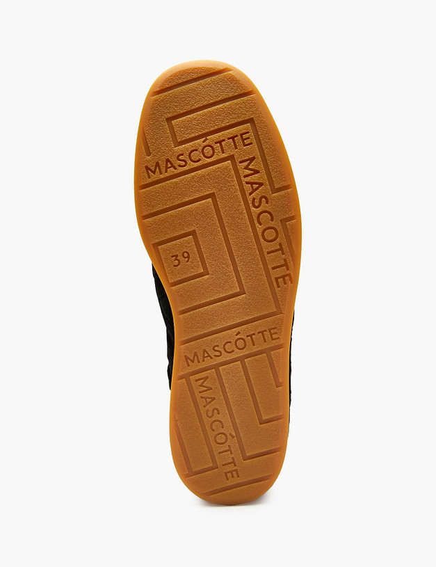 Черные женские слипоны MASCOTTE 22-5161326-3605M | ракурс 5 Черные женские слипоны MASCOTTE 22-5161326-3605M | ракурс 5