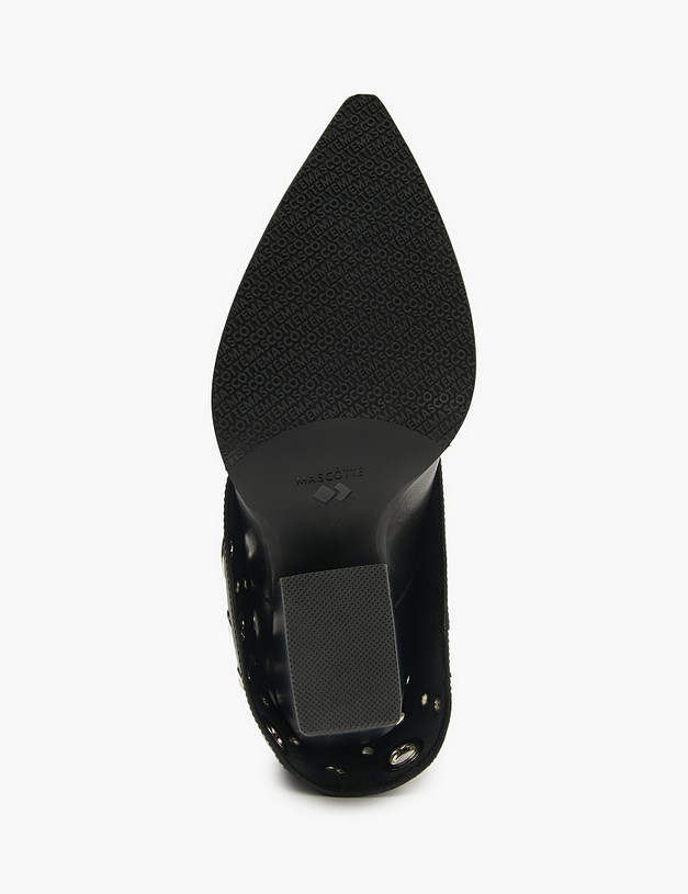 Черные женские казаки MASCOTTE 15-522921-0102 | ракурс 5