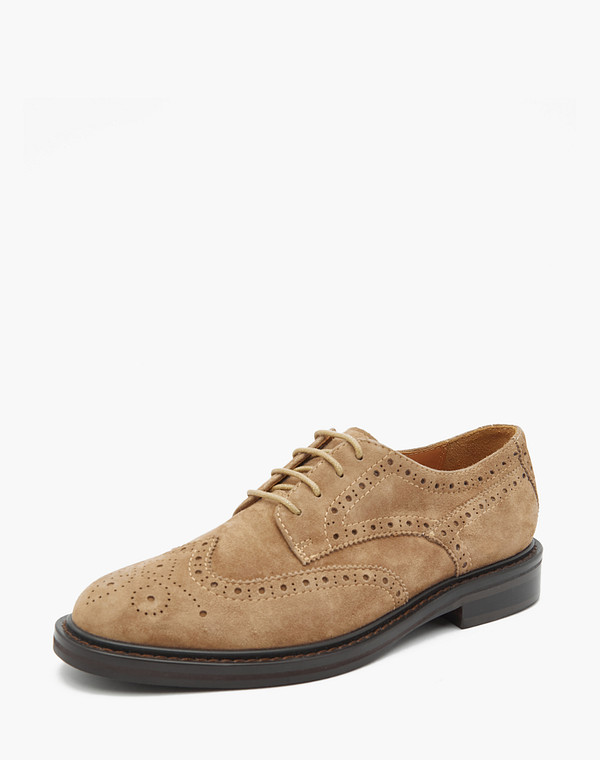 22-1101111-3671M Полуботинки женские велюр/нат.кожа беж, Mascotte