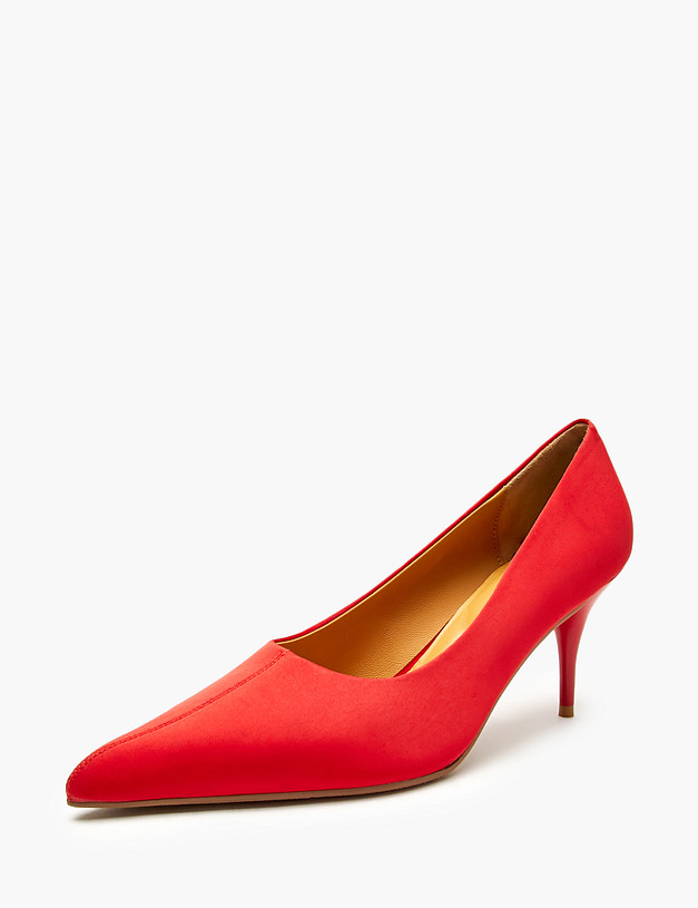 Красные женские туфли MASCOTTE 126-522612-0205 | ракурс 2