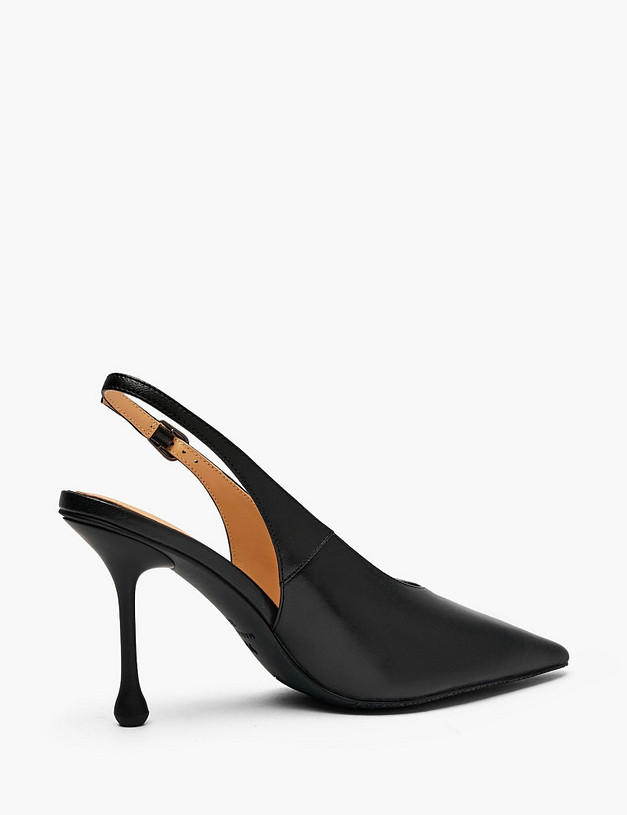 Черные женские туфли MASCOTTE 175-6101814-3501M | ракурс 3