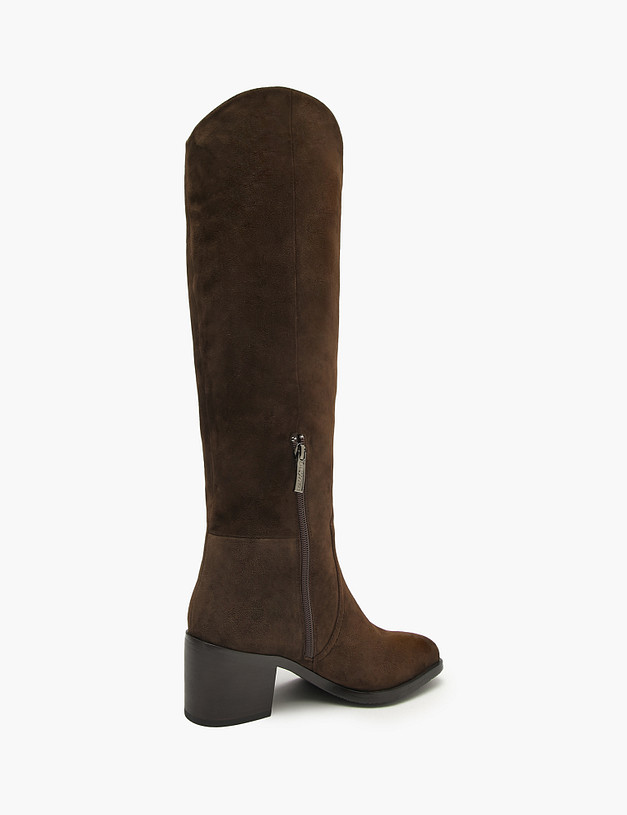 Коричневые женские сапоги MASCOTTE 175-5282223-4680M | ракурс 3