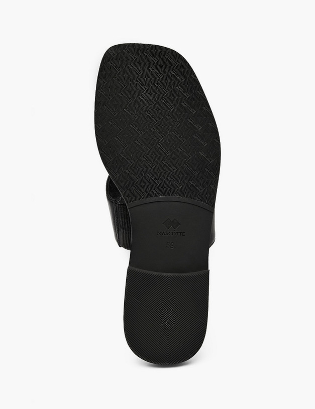 Черные женские сабо MASCOTTE 233-615111-3501M | ракурс 5