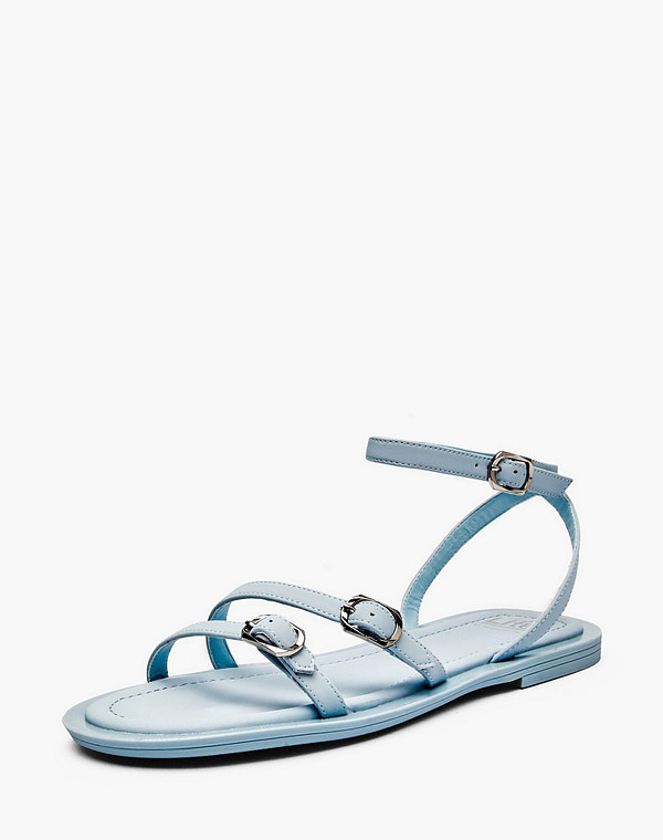 78-612261-1018M Туфли летние женские кож.спилок/и.кожа голуб, Lite by Mascotte