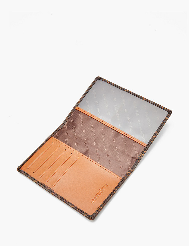 Коричневая обложка для документов MASCOTTE 602-0107-609 | ракурс 4