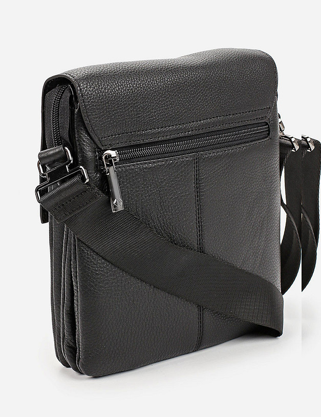 Черная мужская сумка MASCOTTE 622-0226-102 | ракурс 3