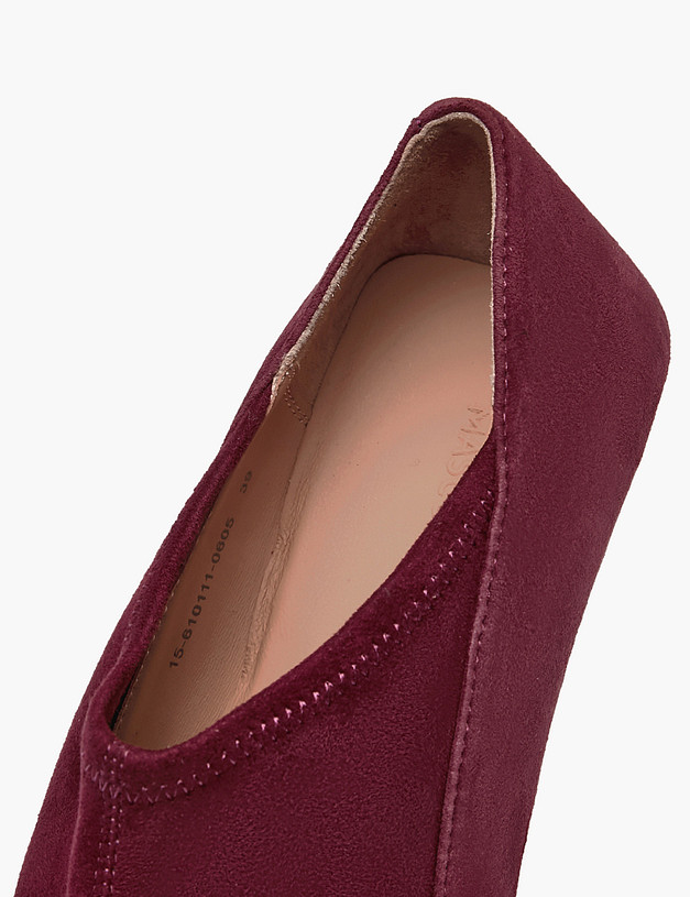 Бордовые женские ботильоны MASCOTTE 15-610111-0605 | ракурс 6