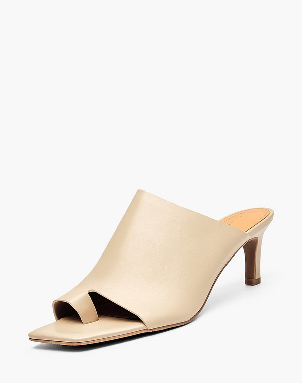 233-614411-0508 Туфли летние женские нат.кожа/нат.кожа беж, Mascotte