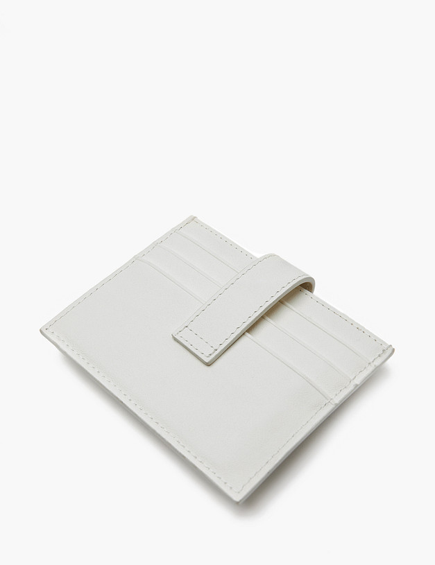 Белый женский картхолдер MASCOTTE 602-4124-101 | ракурс 3
