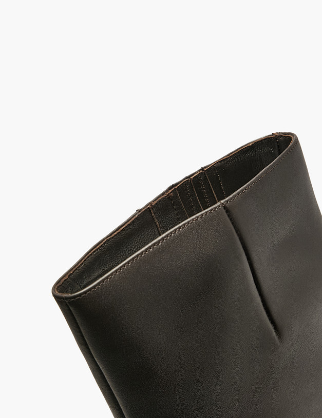 Коричневые женские зимние сапоги MASCOTTE 233-4242431-7171M | ракурс 6