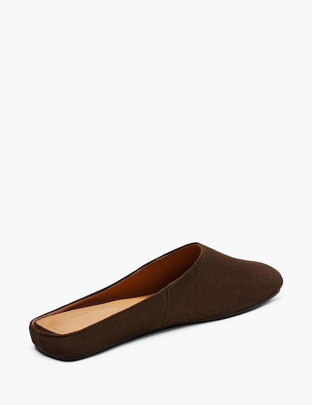 Коричневые женские сабо MASCOTTE 233-6102812-4680M | ракурс 3