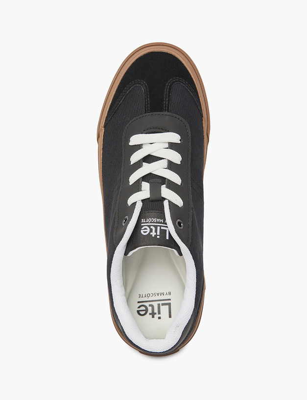 Черные женские кеды MASCOTTE 156-4206822-0202 | ракурс 4