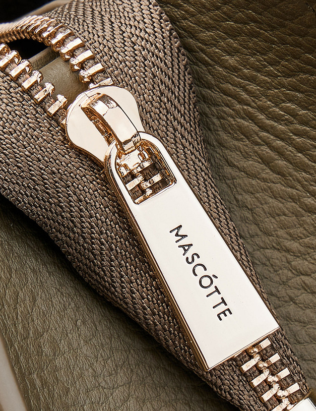 Женская сумка-тоут цвета хаки MASCOTTE 660-3111-104 | ракурс 6