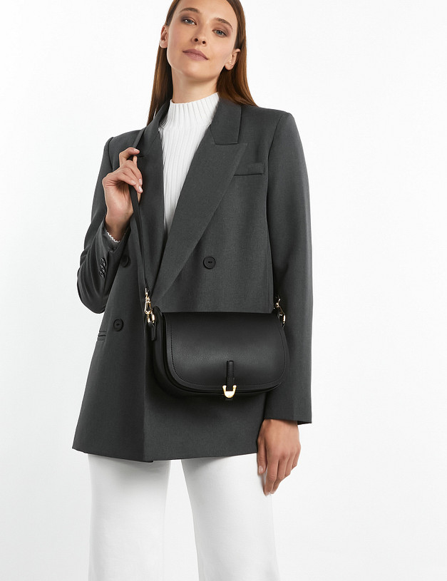 Черная женская сумка MASCOTTE 660-2201-602 | ракурс 1