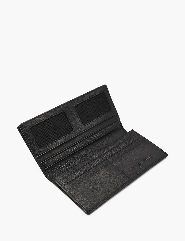 Черное мужское портмоне MASCOTTE 622-6106-102 | ракурс 3