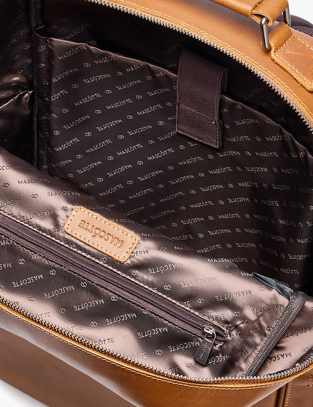 Рыжий мужской рюкзак MASCOTTE 602-5214-113 | ракурс 4