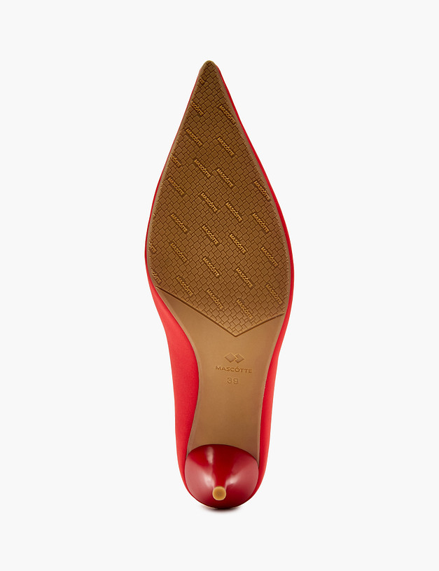 Красные женские туфли MASCOTTE 126-522612-0205 | ракурс 5