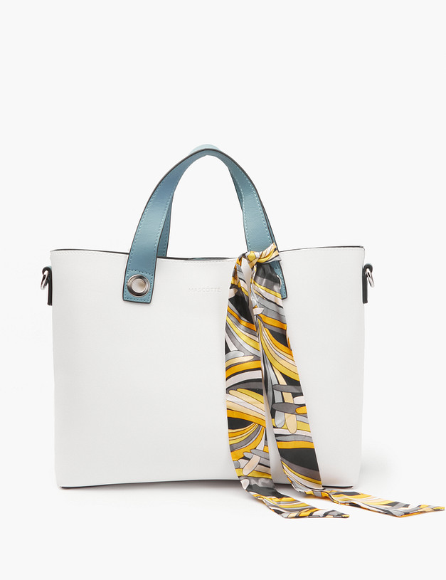 Белая женская сумка MASCOTTE 670-0105-611 | ракурс 2