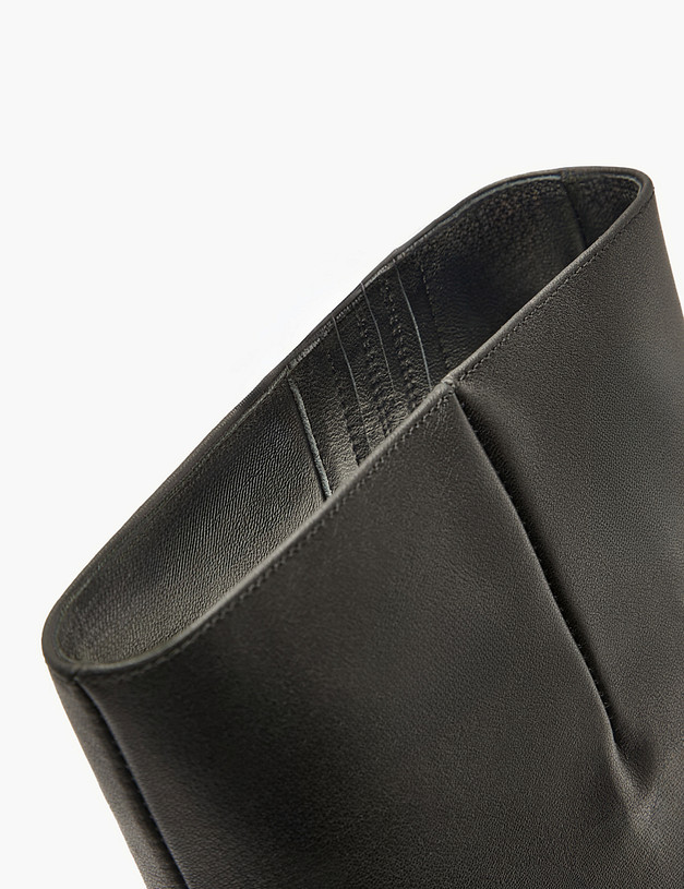 Черные женские зимние сапоги MASCOTTE 233-4242431-3100M | ракурс 6