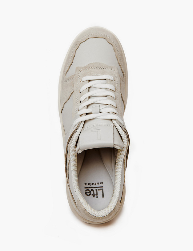 Белые женские кеды MASCOTTE 47-410621-4120M | ракурс 5