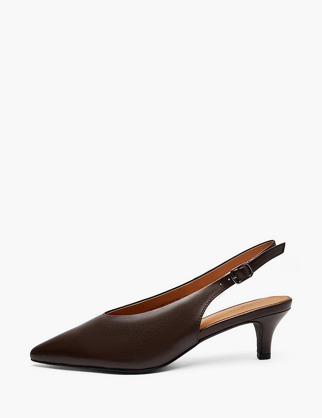 Коричневые женские туфли MASCOTTE 234-610812-6571M | ракурс 1