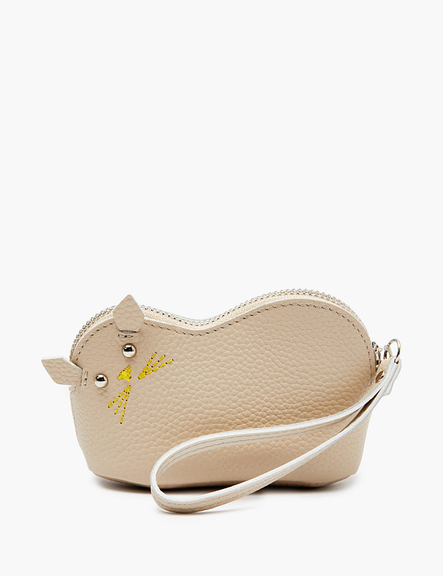 Бежевая женская ключница MASCOTTE 660-5112-108 | ракурс 2 Бежевая женская ключница MASCOTTE 660-5112-108 | ракурс 2